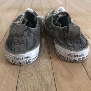 Converse elastic back sneakers slip on